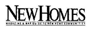 NEW HOMES MAGAZINE & MAP GUIDE TO NEW HOME COMMUNITIES logo