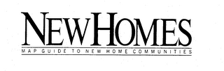 NEW HOMES MAP GUIDE TO NEW HOME COMMUNITIES logo