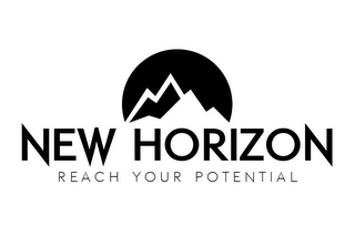 NEW HORIZON REACH YOUR POTENTIAL logo