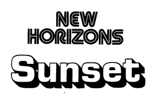 NEW HORIZONS SUNSET logo