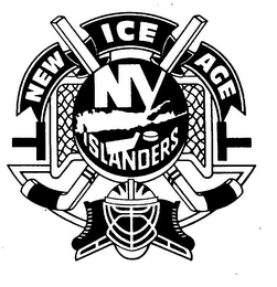 NEW ICE AGE NY ISLANDERS logo