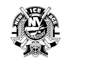 NEW ICE AGE NY ISLANDERS logo