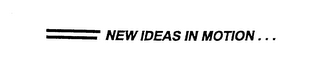 NEW IDEAS IN MOTION... logo