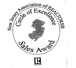 NEW JERSEY ASSOCIATION OF REALTORS CIRCLE OF EXCELLENCE SALES AWARD R REALTORS logo