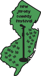 NEW JERSEY COMEDY FESTIVAL HA HA HA HA HA logo