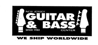 NEW JERSEY GUITAR & BASS CENTER SINCE 1982 WE SHIP WORLDWIDE logo