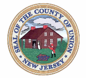 NEW JERSEY SEAL OF THE COUNTY OF UNION 1857 logo