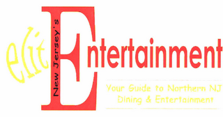 NEW JERSEY'S ELITE ENTERTAINMENT YOUR GUIDE TO NORTHERN NJ DINING & ENTERTAINMENT logo