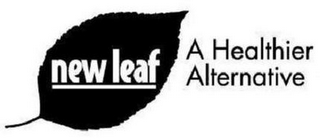 NEW LEAF A HEALTHIER ALTERNATIVE logo