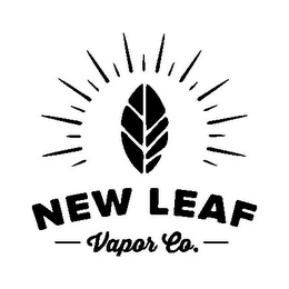 NEW LEAF VAPOR CO. logo
