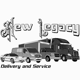 NEW LEGACY DELIVERY AND SERVICE MR2 NL logo