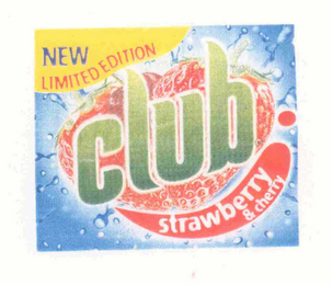 NEW LIMITED EDITION CLUB STRAWBERRY & CHERRY logo