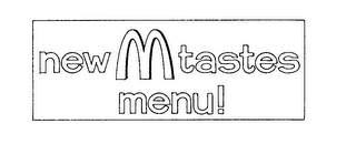 NEW M TASTES MENU! logo