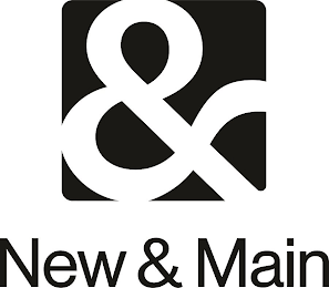 & NEW & MAIN logo