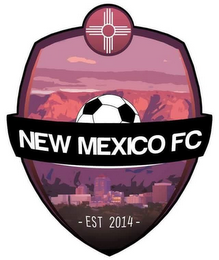 NEW MEXICO FC  - EST 2014 - logo