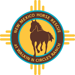 NEW MEXICO HORSE RESCUE AT WALKIN N CIRCLES RANCH logo