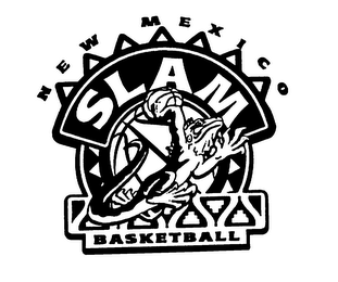 NEW MEXICO SLAM BASKETBALL logo