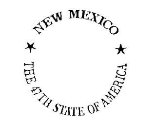 NEW MEXICO THE 47TH STATE OF AMERICA logo