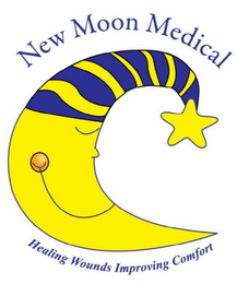 NEW MOON MEDICAL HEALING WOUNDS IMPROVING COMFORT logo