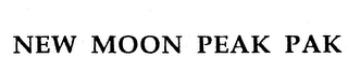NEW MOON PEAK PAK logo