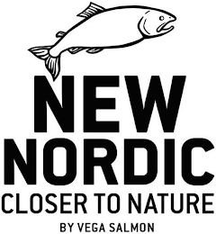 NEW NORDIC CLOSER TO NATURE BY VEGA SALMON logo