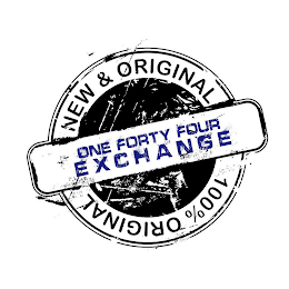 NEW & ORIGINAL 100% ORIGINAL ONE FORTY FOUR EXCHANGE logo
