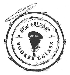 NEW ORLEANS BRASS BAND BOOKER T GLASS logo
