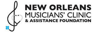 NEW ORLEANS MUSICIANS' CLINIC & ASSISTANCE FOUNDATION X logo