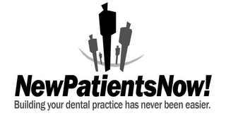 NEW PATIENTS NOW! BUILDING YOUR DENTAL PRACTICE HAS NEVER BEEN EASIER. logo