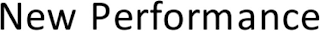 NEW PERFORMANCE logo
