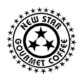 NEW STAR GOURMET COFFEE logo