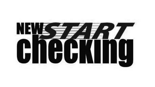 NEW START CHECKING logo