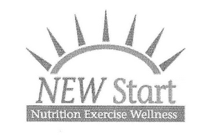 NEW START NUTRITION EXERCISE WELLNESS logo
