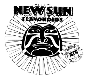 NEW SUN FLAVONOIDS CONTAINS FRS 50 logo