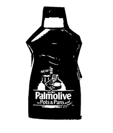 NEW! ULTRA PALMOLIVE FOR POTS & PANS AND DISHES! DISHWASHING LIQUID logo