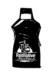 NEW! ULTRA PALMOLIVE FOR POTS & PANS AND DISHES! DISHWASHING LIQUID logo