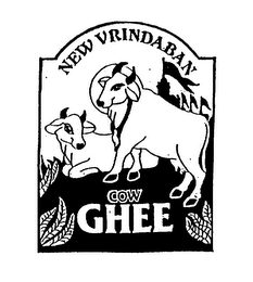 NEW VRINDABAN COW GHEE logo