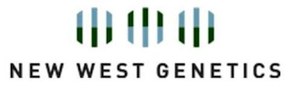 NEW WEST GENETICS logo