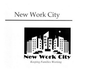 NEW WORK CITY KEEPING FAMILIES WORKING logo