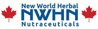 NEW WORLD HERBAL NWHN NUTRACEUTICALS logo