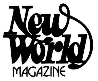 NEW WORLD MAGAZINE logo