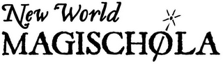 NEW WORLD MAGISCHOLA logo