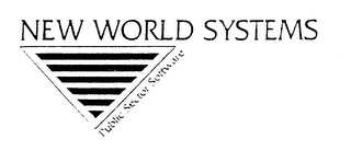 NEW WORLD SYSTEMS PUBLIC SECTOR SOFTWARE logo
