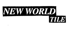 NEW WORLD TILE logo