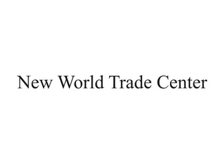NEW WORLD TRADE CENTER logo