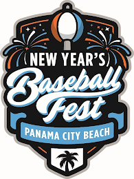 NEW YEAR'S BASEBALL FEST PANAMA CITY BEACH logo