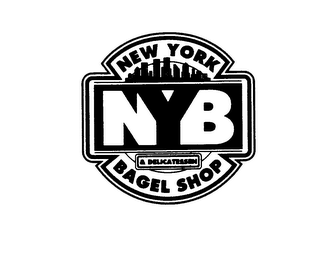 NEW YORK BAGEL SHOP NYB & DELICATESSEN logo