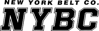 NEW YORK BELT CO. NYBC logo