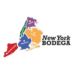 NEW YORK BODEGA BRONX MANHATTAN QUEENS BROOKLYN STATEN ISLAND logo