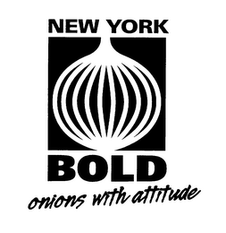 NEW YORK BOLD ONIONS WITH ATTITUDE logo